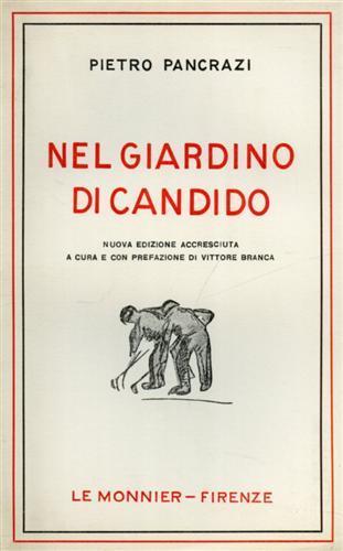 Nel giardino di Candido - Pietro Pancrazi - copertina