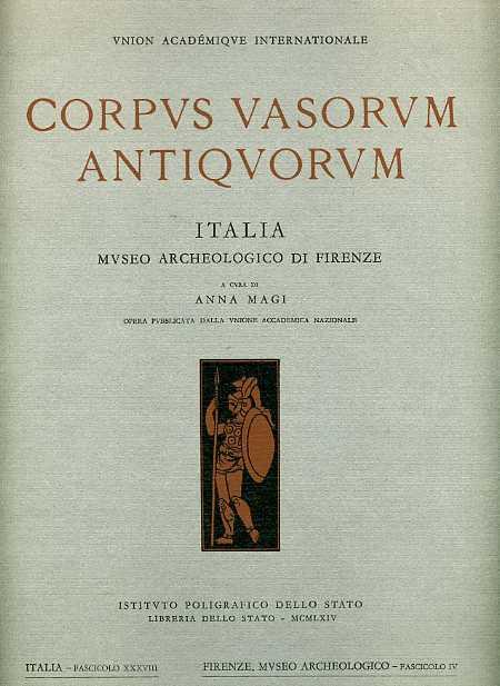 Corpus vasorum antiquorum. Museo Archeologico di Firenze - copertina