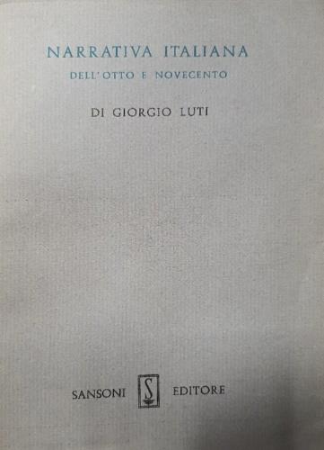 Narrativa italiana dell'Otto e Novecento