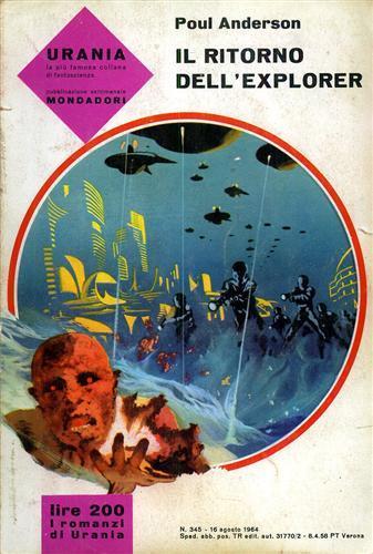 Urania. Il ritorno dell'explorer - Poul Anderson - copertina