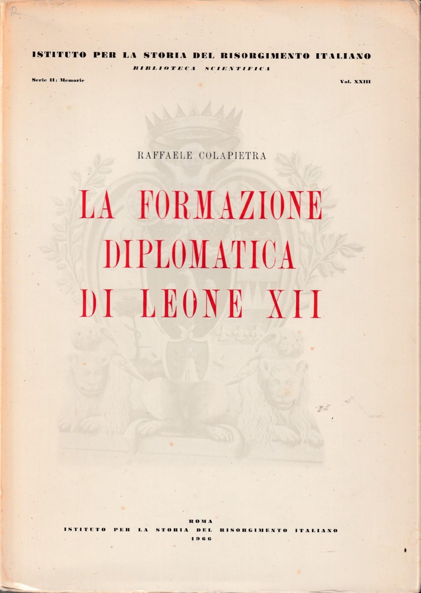 La formazione diplomatica di Leone XII