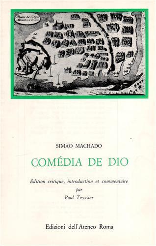 Comedia de Dio - Simao Machado - copertina