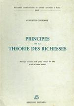 Principes de la theoria des richesses