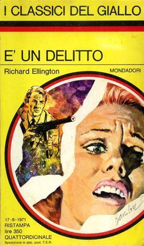 E' un delitto - Richard Ellington - copertina