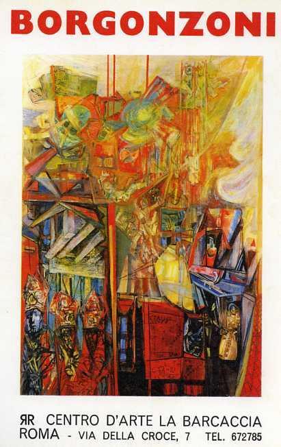 Borgonzoni. Antologica 1936. 1972 - copertina