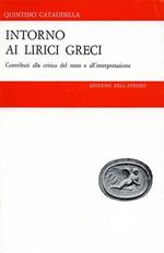 Intorno ai lirici greci