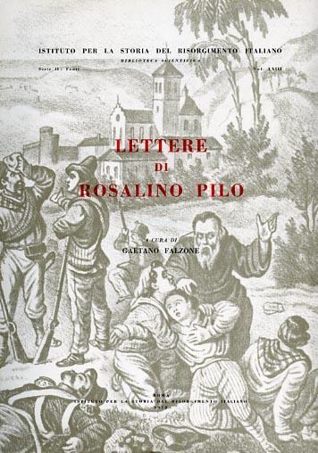 Lettere di Rosalino Pilo - Rosalino Pilo - copertina