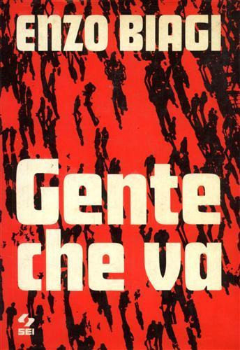 Gente che va - Enzo Biagi - copertina
