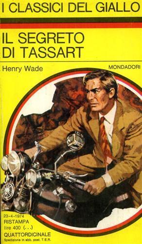 Il segreto di Tassart - Henry Wade - copertina
