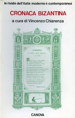 Cronaca bizantina - copertina