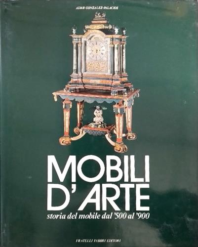 Mobili d'arte. Storia del mobile dal '500 al '900. Indice generale: Dal tardo Ri