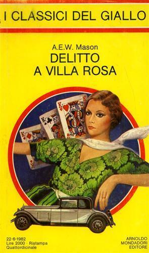 Delitto a Villa Rosa - Alfred E. Mason - copertina