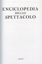 Enciclopedia dello Spettacolo. Appendice: Cinema, Teatro, Balletto, TV