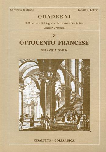 Ottocento francese. II serie - copertina