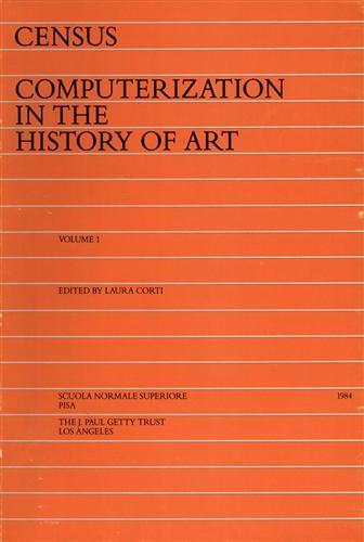 Census, Computerization in the history of art - copertina