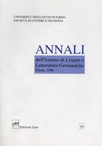 Annali dell'Istituto di Lingue e Letterature Germaniche. n. 10. Shakespeare in Europa. Confronti