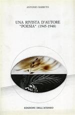 Una rivista d'autore. \Poesia\