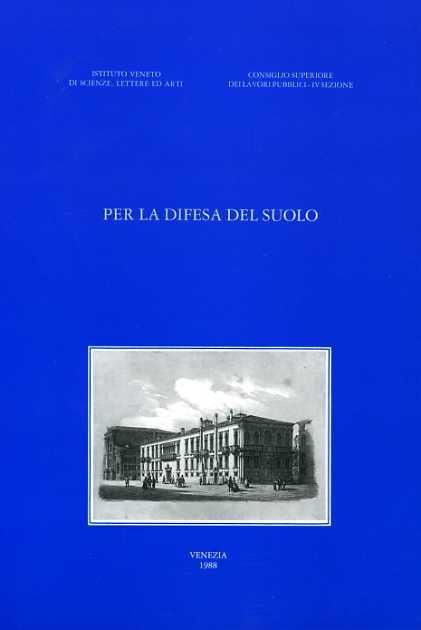 Per la difesa del suolo - copertina