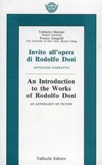 Invito all'opera di Rodolfo Doni. Antologia narrativa