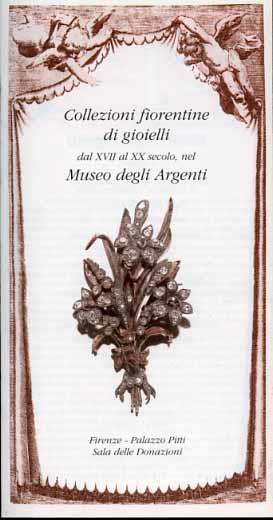 Collezioni Fiorentine di Gioielli dal XVII al XX secolo, nel Museo degli Argenti - copertina