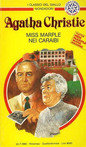 Miss Marple nei Caraibi - Agatha Christie - copertina