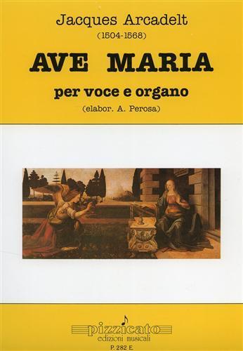 Ave Maria - Jacques Arcadelt - copertina