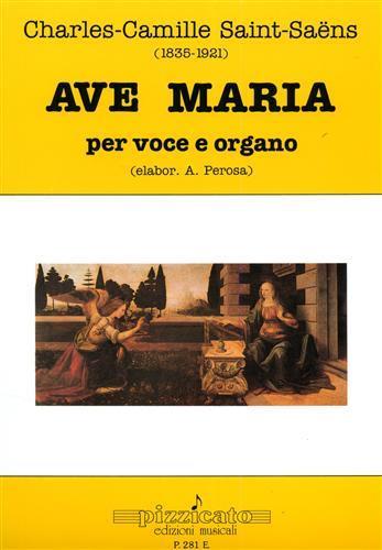 Ave Maria - Camille Saint-Saëns - copertina