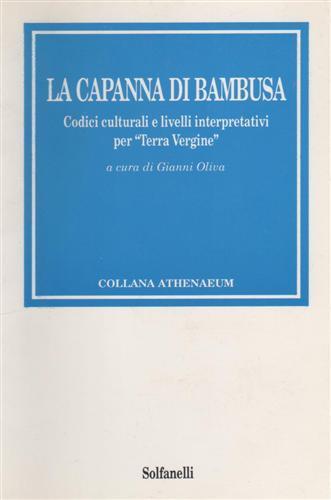 La capanna di bambusa. Codici culturali e livelli interpretativi per "Terra Vergine" - copertina