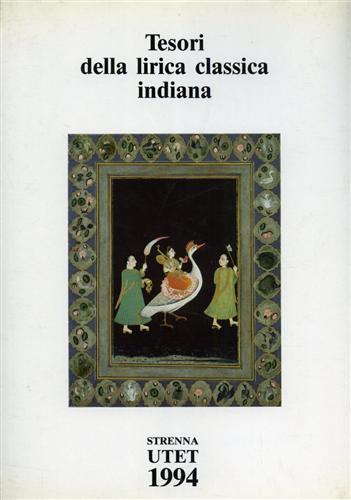 Tesori della lirica classica indiana - copertina