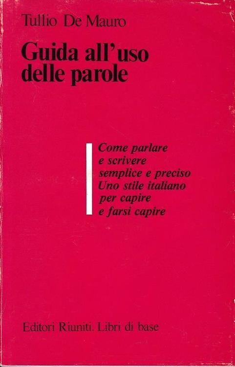 Guida all'uso delle parole