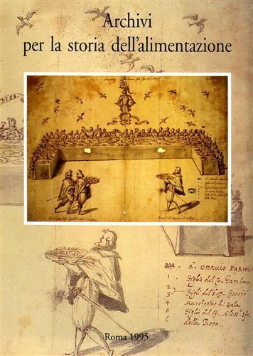 Gli Archivi per la storia dell'alimentazione. vol. I - copertina