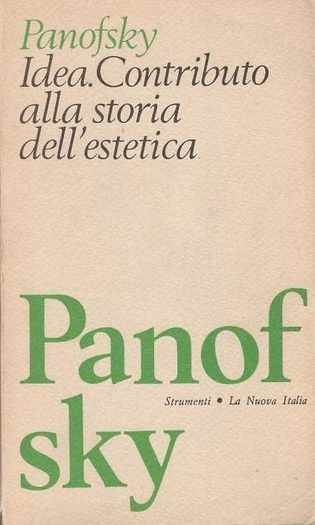 Idea. Contributo alla storia dell'estetica