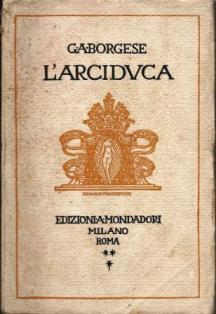 L' arciduca - Giuseppe A. Borgese - copertina