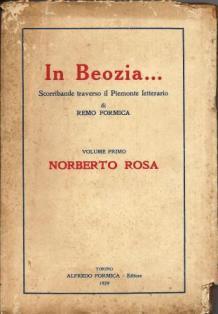 In Beozia - Norberto Rosa - copertina