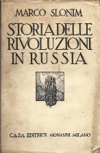 Storia delle rivoluzioni in Russia - Marc Slonim - copertina