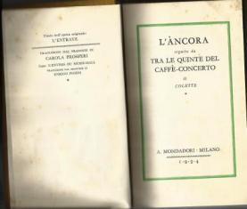 L' ancora - Colette - copertina