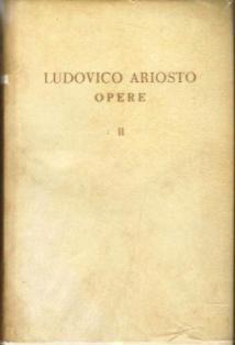 Opere II - Ludovico Ariosto - copertina