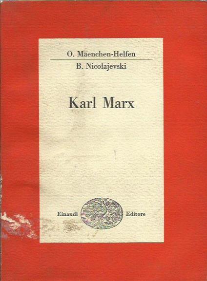 Karl Marx - copertina