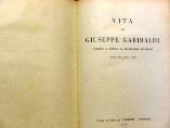 Vita di Garibaldi - Epaminonda Provaglio - copertina