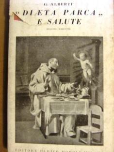 Diaeta parca e salute - Giuseppe Alberti - copertina