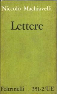 Lettere - Niccolò Machiavelli - copertina