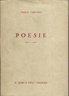 Poesie - Paolo Varvaro - copertina