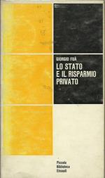 Lo Stato e il Risparmio Privato