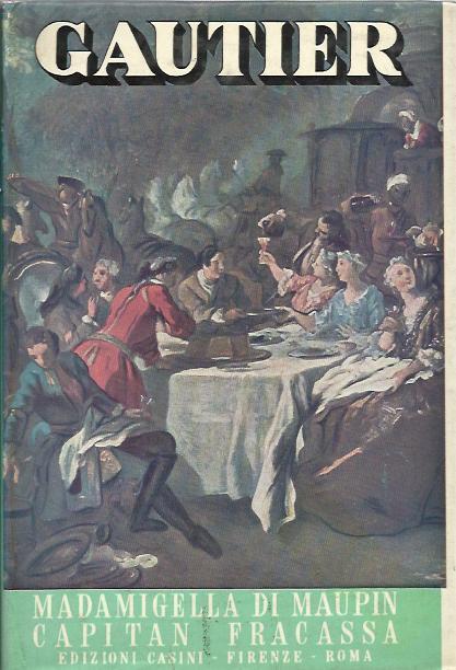 Madamigella di Maupin - Capitan Fracassa - Théophile Gautier - copertina