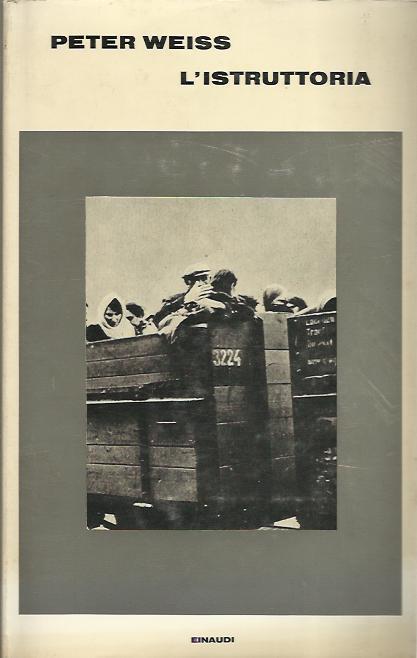 L' Istruttoria - Peter Weiss - copertina
