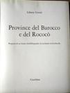 Province del Barocco e del Rococò Lessico di Architetti in Lombardia