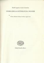 Storia Della Letteratura Inglese