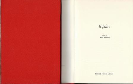 Il Peltro - Nada Boschian - copertina