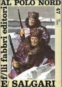 Al Polo Nord - Emilio Salgari - copertina
