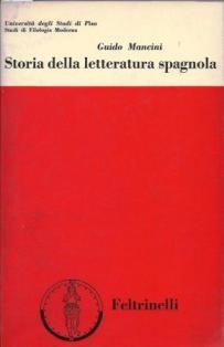 Storia della letteratura spagnola - Guido Mancini - copertina
